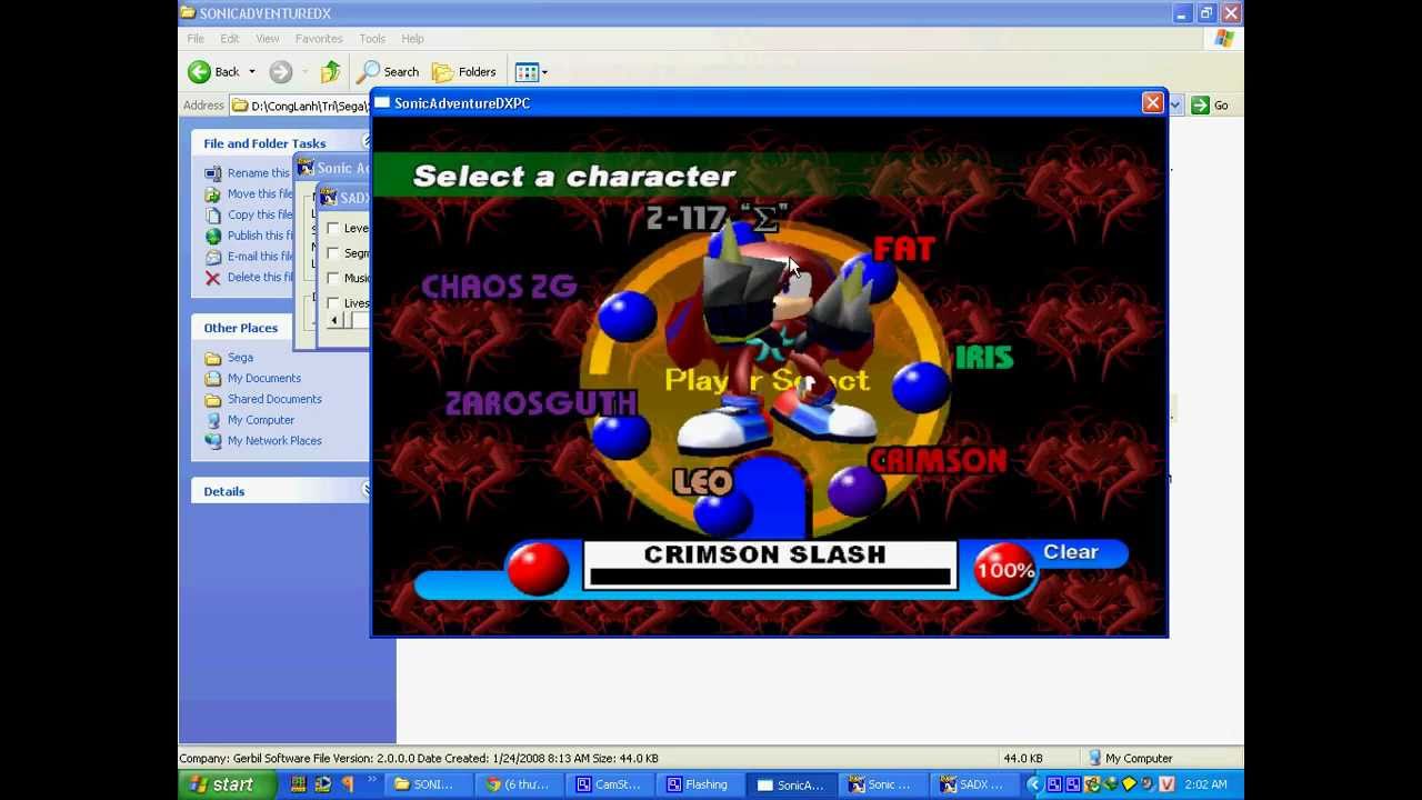 Download Sonic Adventure Dx Pc Memory Editor V2.00 Beta